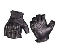 Mil-Tec Handschuhe Fingerling Tactical Leder schwarz Größe L