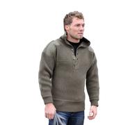 Mil-Tec Alpin Armee Pullover Wolle oliv, Größe 60, Herren