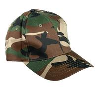 MIL-TEC Baseball Cap woodland Army Base Cap Kappe Mütze one size Tarnkappe