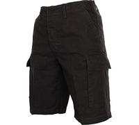 Mil Tec Herren Bermuda Moleskin Prewash BW Schwarz Gr. XL