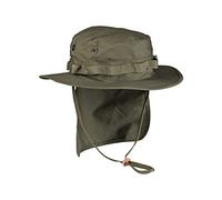 Mil Tec Hut Brit. Boonie Ripstop mit Neckflap Oliv Größe S/55-56 Synthetik