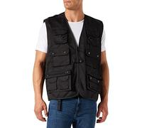 Mil-Tec Herren Jacht u Weste, Schwarz, S EU