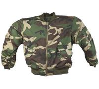 Mil-Tec Herren Ma1 Jacke, Woodland, L EU