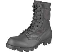 Mil-Tec US Dschungelstiefel Panama schwarz, Größe 41/UK 7, Textil / Leder