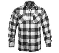 Mil-Tec Holzfällerhemd Thermo (Sale) weiss, Größe XXL, Herren, Baumwolle