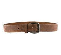 Mil-Tec Hosengürtel Leder 1-Dorn Braun 120