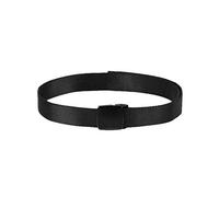 Mil-Tec Hosengürtel Quick Release Elastic (3,8 cm breit) • Leicht Elastischer Gürtel Herren • Hosengürtel mit YKK Kunststoffschnalle • Stufenlos verstellbar • Arbeitsgürtel in Schwarz