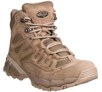Mil-Tec Halbstiefel Squad 5 sand, Größe 46/US 13, Textil / Leder