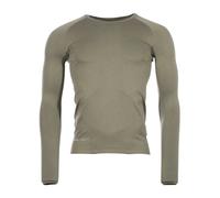 Mil-Tec Langarmshirt Sports - Oliv / L Herren