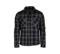 Mil-Tec Herren LUMBERJACKET SCHWARZ/GRAU Jacke, XL