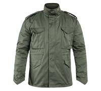 Mil-Tec Feldjacke US M65 T/C mit Futter, herausnehmbarer Thermo-Liner, 4 Pattentaschen Herren