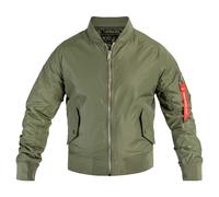 Mil-Tec US MA-1 Fliegerjacke Summer oliv, Größe M, Herren, Synthetik