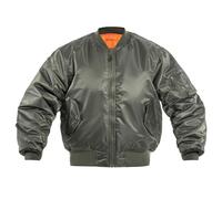 Mil-Tec US Fliegerjacke Typ MA1 PES oliv, Größe 3XL, Herren, Synthetik