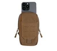Mil-Tec MOLLE Fieldcom Pouch 700D • Taktische Smartphone-Tasche & Organizertasche • Laser-Cut Handyhülle mit MOLLE-System • Kompakte Gürteltasche für EDC