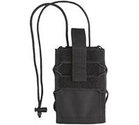 Mil-Tec Handytasche MOLLE • Taktische Handytasche zum Umhängen oder als Gürteltasche • Tasche mit Elastikzug, PVC-Schutz, Fronttasche & Klettfläche