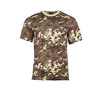 Mil-Tec NVA Herren-T-Shirt, Vegetato Woodland, M