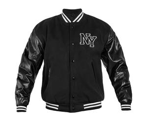 Mil-Tec - NY Baseball Jacke - Bomberjacke - Black XL