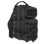 Mil-Tec One Strap Assault Pack Large Tactical Black, Synthetik