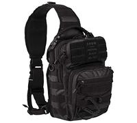 Mil-Tec One Strap Assault Pack Small Tactical Black, Synthetik