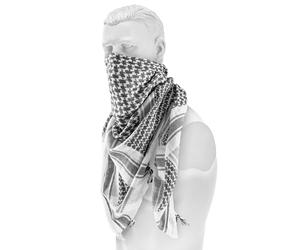 Mil-Tec - Palästinensertuch - White/Black