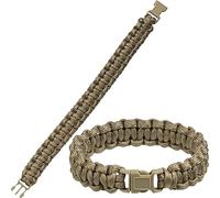 Mil-Tec para Armband 15mm KST.Verschl. Coyote Gr.M