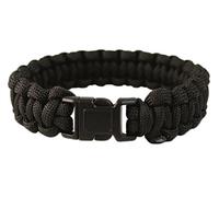 Mil-Tec Paracord Armband, 22 mm, Schwarz, S, Stoff, Ohne Stein