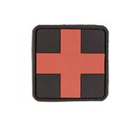Mil-Tec - 3D-Aufnäher First Aid Patch - Black