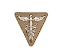 Mil-Tec Patch 3D Medical PVC m. Klett Dark Coyote