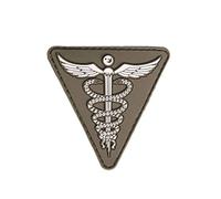 Mil-Tec Patch 3D Medical PVC m. Klett Oliv