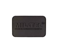 Mil-Tec Patch 3D PVC m. Klett schwarz