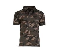 Mil-Tec Poloshirt Prewash Co. Pikee Dark camo
