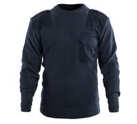 Mil-Tec Bundeswehr Pullover Import blau, Größe 58, Herren, Synthetik