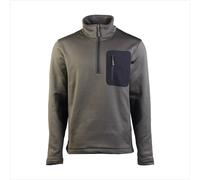 Mil-Tec Pullover Thermo-Fleece Zip Schwarz Herren