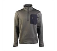 Mil-Tec Pullover Thermo-Fleece Zip - Schwarz / XXL