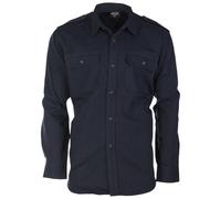 Mil-Tec - Ripstop - Taktisches Hemd Long Sleeve - Dark Blue D/R L