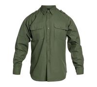 Mil-Tec Feldhemd Ripstop - Robustes Einsatzhemd aus 100% Baumwolle, Taktisches Diensthemd mit Brusttaschen & Schulterklappen (DE/NL/SE/PL, Alphanumerisch, 3XL, Regular, Regular, Oliv)