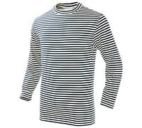 Mil Tec Pullover Russ. Marine Winterausführung gestreift blau-weiß L