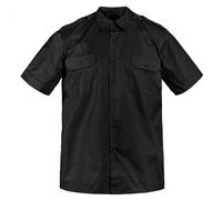 Pilotenhemd Kurzarm, schwarz | 3XL