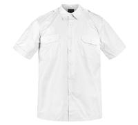 Pilotenhemd Kurzarm, weiß | 3XL