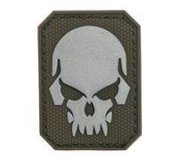Mil-Tec - Skull SM - 3D-Aufnäher - Olive