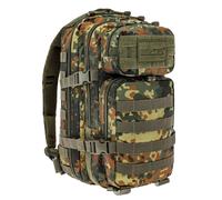 MILTEC US Assault Pack Small 20 Liter Rucksack - Flecktarn
