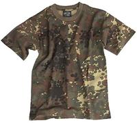 Mil-Tec T-Shirt Kids flecktarn, Größe XS/116, Baumwolle