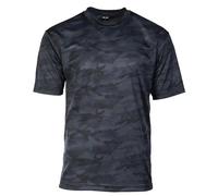 Mil-Tec T-Shirt Mesh dark camo, Größe XXL, Herren, Synthetik