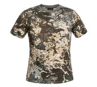 Mil-Tec Tarn T-Shirt Herren • Camouflage T-Shirt aus Baumwolle • BW Camo • Bequemes Kurzarm Army Shirt für Outdoor, Sport oder Freizeit • Bundeswehr Flecktarn-Shirt