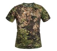 Mil-Tec Tarn T-Shirt Herren • Camouflage T-Shirt aus Baumwolle • BW Camo • Bequemes Kurzarm Army Shirt für Outdoor, Sport oder Freizeit • Bundeswehr Flecktarn-Shirt