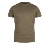 Mil-Tec T-Shirt US Style Herren - Baumwolle, Rundhals - Steingrau-Oliv, XL