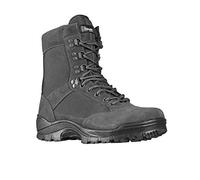 Mil-Tec Tactical Boot mit YKK® Zipper • Militärstiefel Herren • Als Outdoor Boot, Arbeitsstiefel, Wanderstiefel, Einsatzstiefel • Atmungsaktiv & angenehmer • Urban Grey, Größe: EU 48