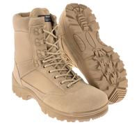 Mil-Tec Tactical Boot m. YKK Zipper beige, Größe 44/US 11, Textil / Leder