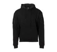 Mil-Tec Tactical Hoodie Herren • Sportlicher Kapuzenpullover mit Kängurutasche, Schultertaschen & Patch-Flächen • Taktischer Pullover für Freizeit & Training • Sweatshirt in Dark Coyote, M