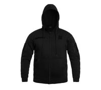 Mil-Tec - Tactical Hoodie Zipper - Sweatshirt - Black XXL